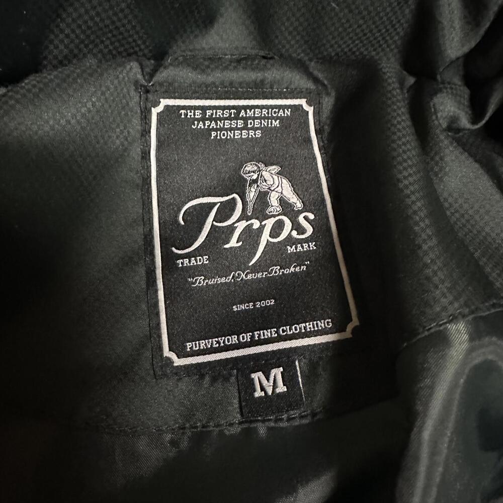 PRPS men’s beige, camo puffer coat size medium - Picture 4 of 7